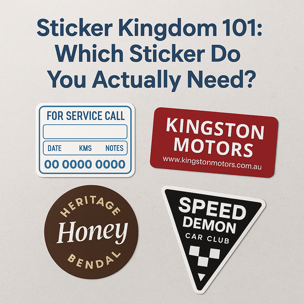 🎨 Sticker Kingdom 101: Which Sticker Do You Actually Need?