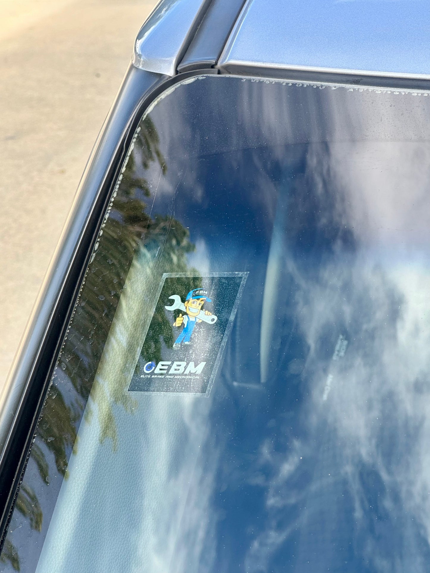 Front Adhesive Stickers
